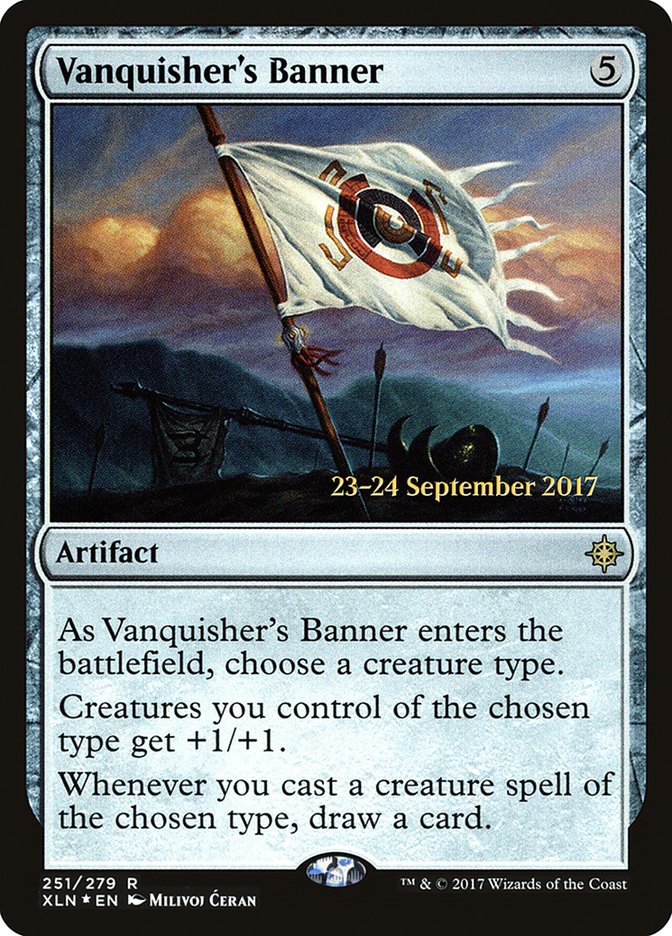 Vanquisher's Banner [Ixalan Prerelease Promos] | Exor Games Truro