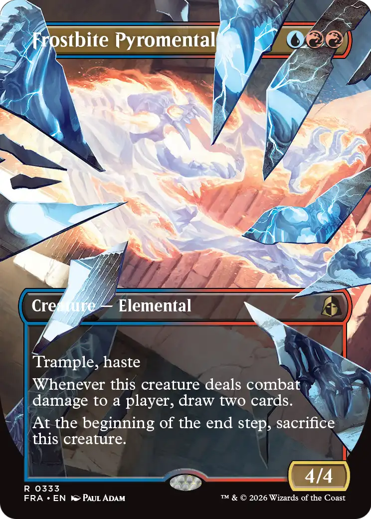 Frostbite Pyromental (Borderless) [Reality Fracture] | Exor Games Truro