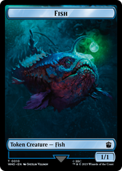 Fish // Alien Insect Double-Sided Token [Doctor Who Tokens] | Exor Games Truro