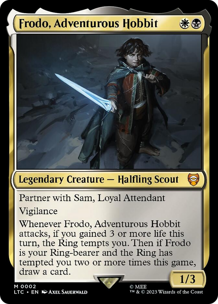 Frodo, Adventurous Hobbit [The Lord of the Rings: Tales of Middle-Earth Commander] | Exor Games Truro