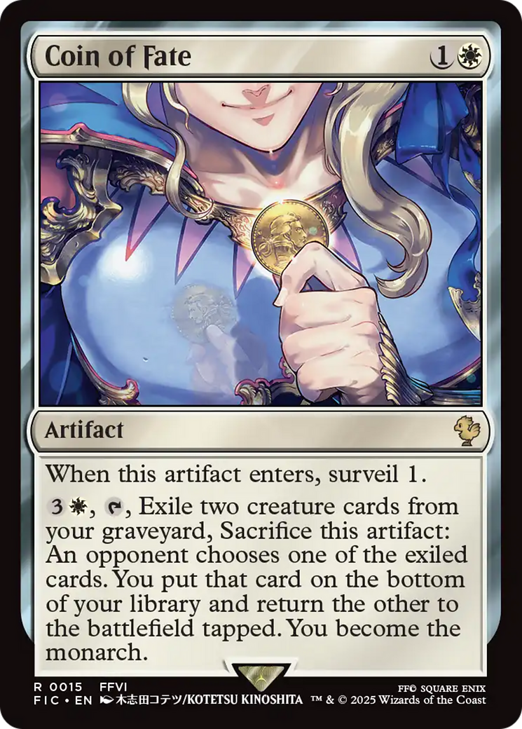 Coin of Fate [FINAL FANTASY Commander] | Exor Games Truro