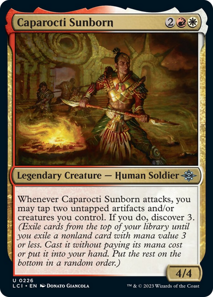 Caparocti Sunborn [The Lost Caverns of Ixalan] | Exor Games Truro