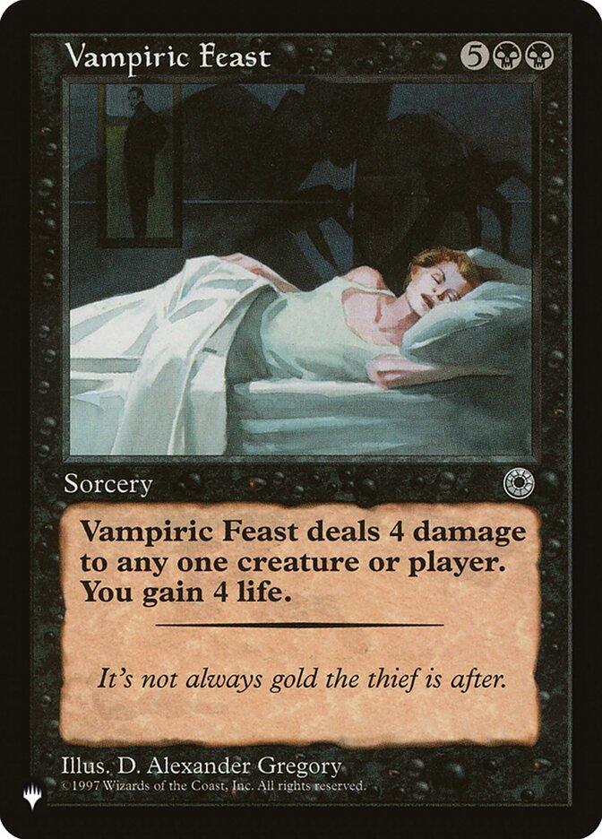 Vampiric Feast [The List] | Exor Games Truro