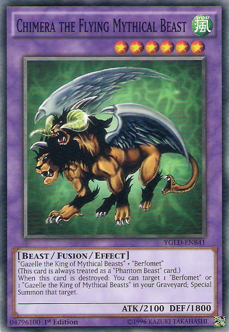 Chimera the Flying Mythical Beast [YGLD-ENB41] Common | Exor Games Truro