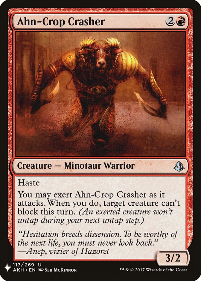 Ahn-Crop Crasher [Mystery Booster] | Exor Games Truro