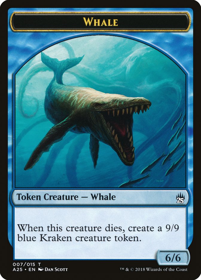 Whale Token [Masters 25 Tokens] | Exor Games Truro