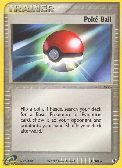 Poke Ball (86/109) [EX: Ruby & Sapphire] | Exor Games Truro