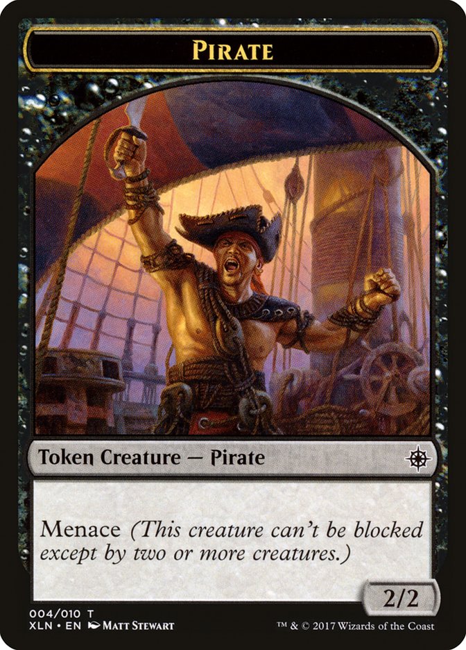 Pirate Token [Ixalan Tokens] | Exor Games Truro