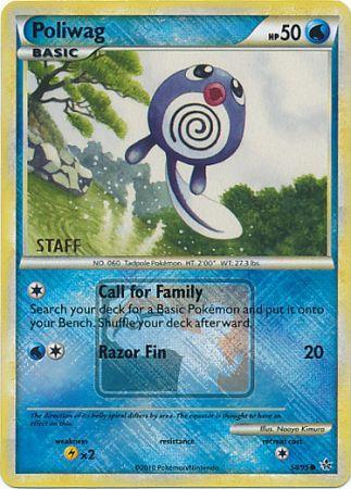 Poliwag (58/95) (League Promo Staff) [HeartGold & SoulSilver: Unleashed] | Exor Games Truro