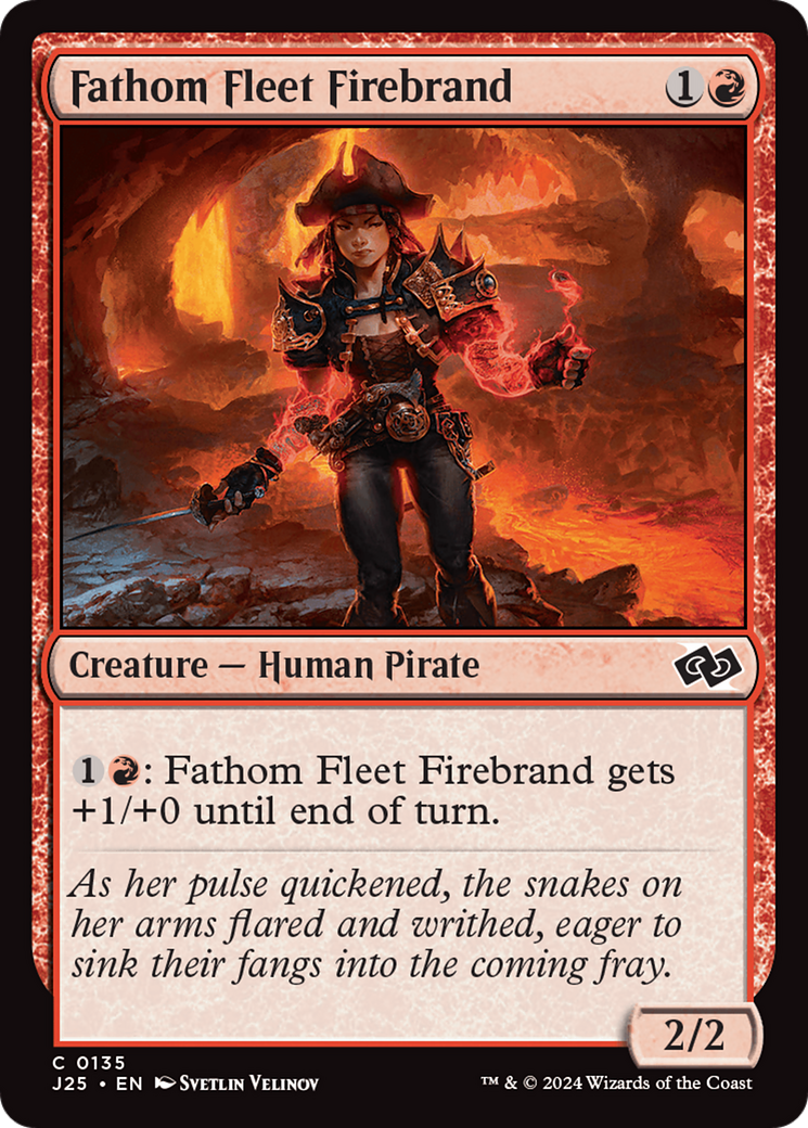 Fathom Fleet Firebrand [Foundations Jumpstart] | Exor Games Truro