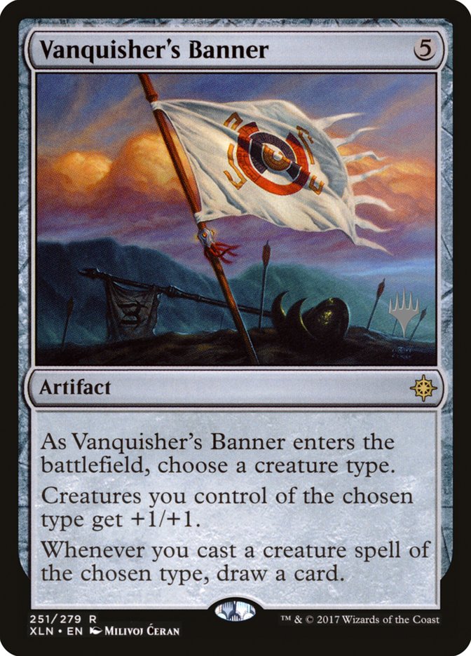 Vanquisher's Banner (Promo Pack) [Ixalan Promos] | Exor Games Truro