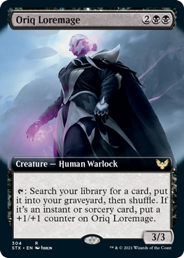 Oriq Loremage (Extended Art) [Strixhaven: School of Mages] | Exor Games Truro