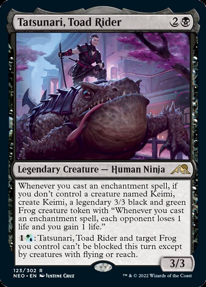 Tatsunari, Toad Rider [Kamigawa: Neon Dynasty] | Exor Games Truro
