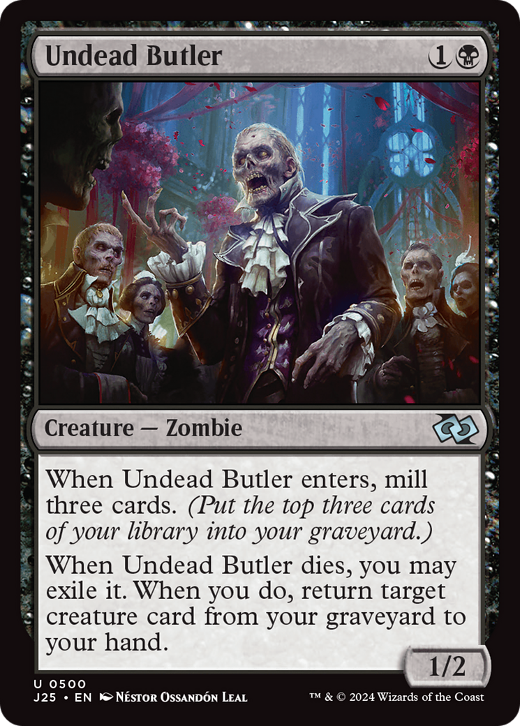 Undead Butler [Foundations Jumpstart] | Exor Games Truro