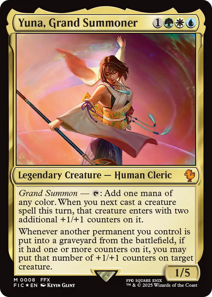 Yuna, Grand Summoner [FINAL FANTASY Commander] | Exor Games Truro