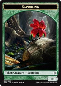 Saproling // Treasure (010) Double-Sided Token [Explorers of Ixalan Tokens] | Exor Games Truro