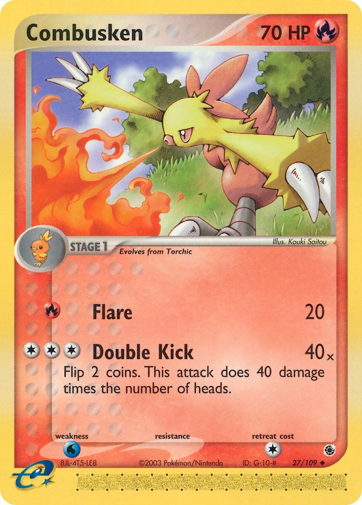 Combusken (27/109) [EX: Ruby & Sapphire] | Exor Games Truro