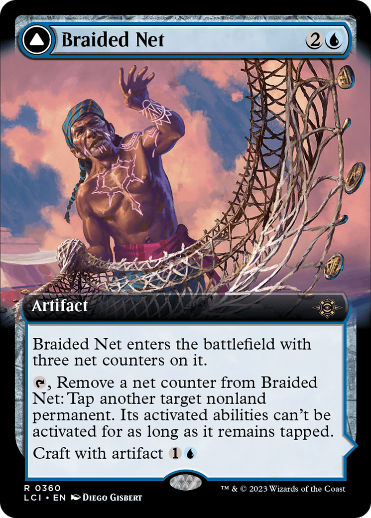 Braided Net // Braided Quipu (Extended Art) [The Lost Caverns of Ixalan] | Exor Games Truro