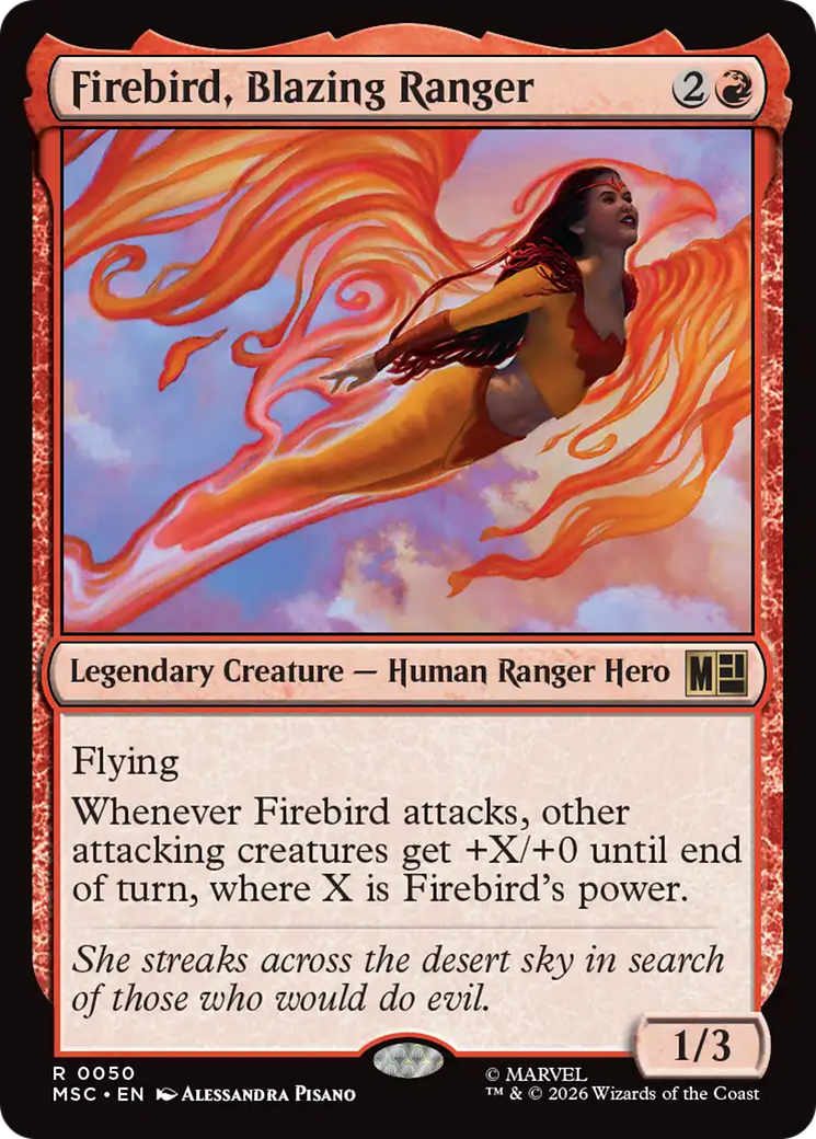 Firebird, Blazing Ranger [Marvel Super Heroes Commander] | Exor Games Truro