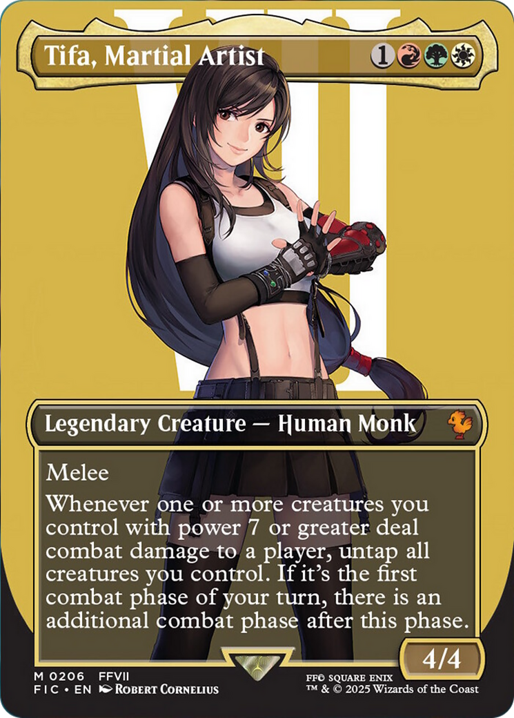 Tifa, Martial Artist (Borderless) [FINAL FANTASY Commander] | Exor Games Truro