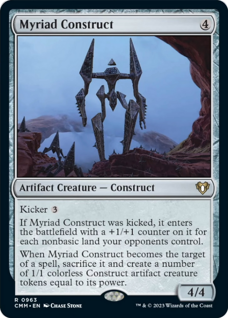 Myriad Construct [Commander Masters] | Exor Games Truro