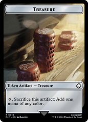 Treasure (0018) // Copy Double-Sided Token [Fallout Tokens] | Exor Games Truro