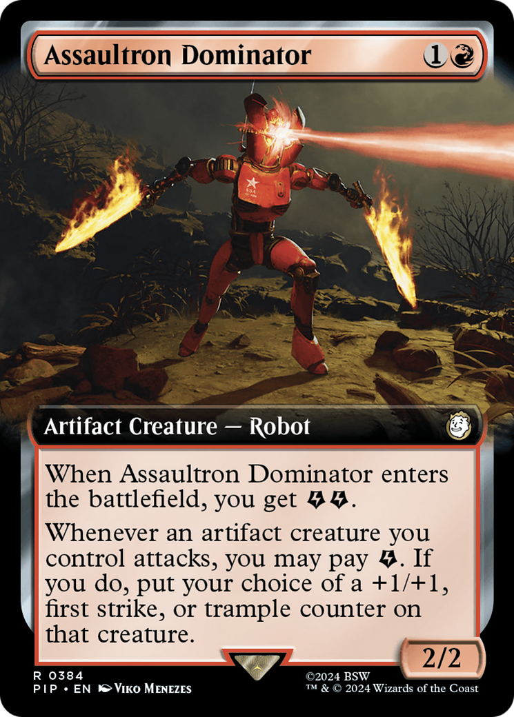 Assaultron Dominator (Extended Art) [Fallout] | Exor Games Truro