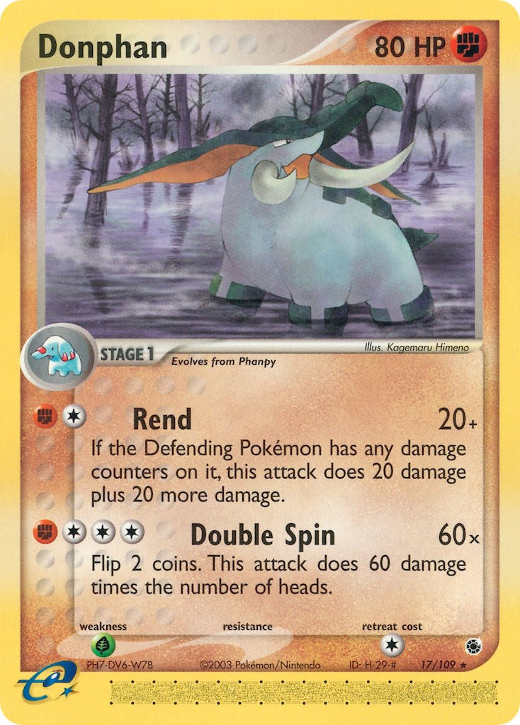 Donphan (17/109) [EX: Ruby & Sapphire] | Exor Games Truro