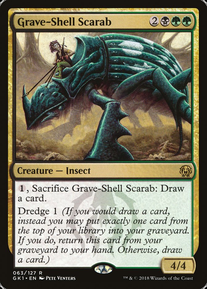 Grave-Shell Scarab [Guilds of Ravnica Guild Kit] | Exor Games Truro