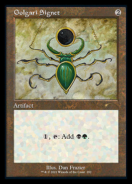 Golgari Signet (Retro) [Secret Lair Drop Series] | Exor Games Truro