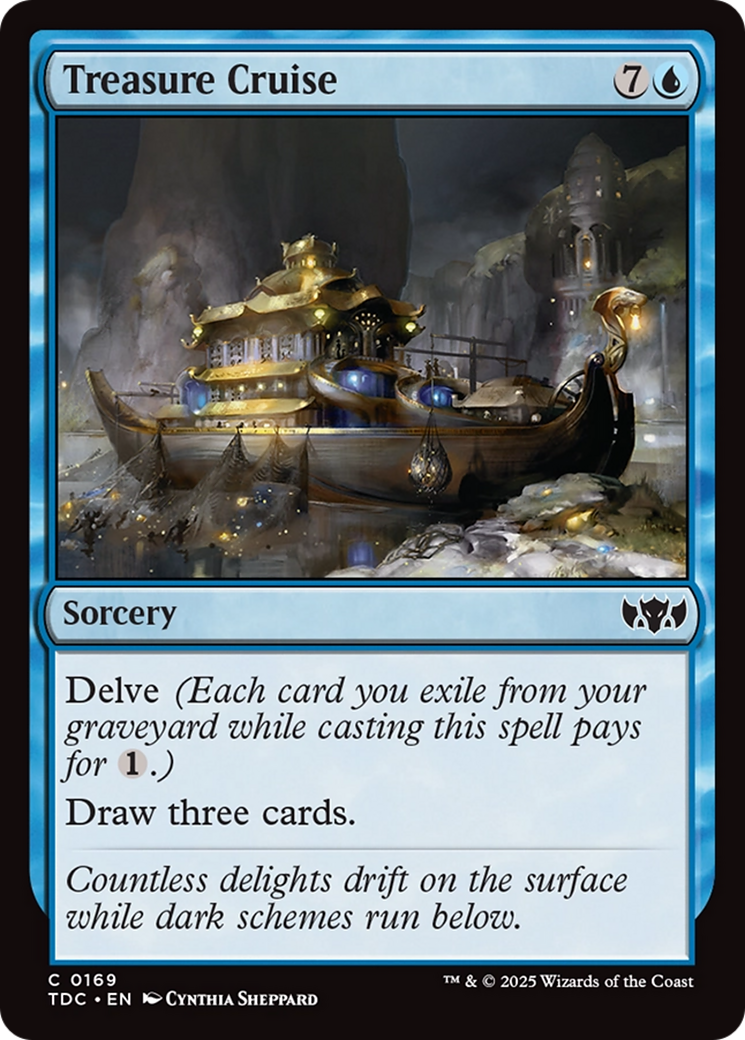 Treasure Cruise [Tarkir: Dragonstorm Commander] | Exor Games Truro