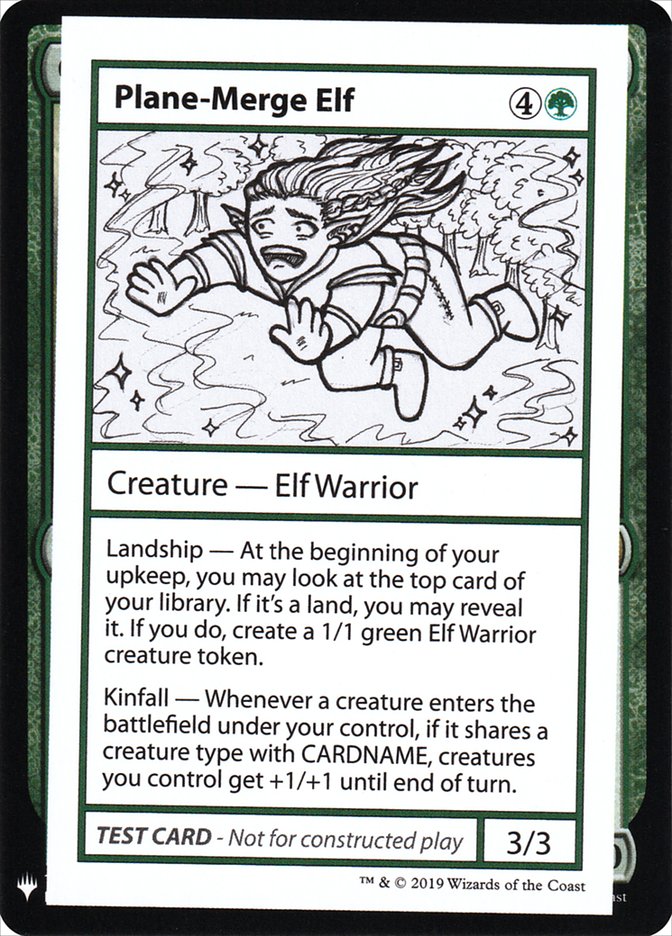 Plane-Merge Elf [Mystery Booster Playtest Cards] | Exor Games Truro