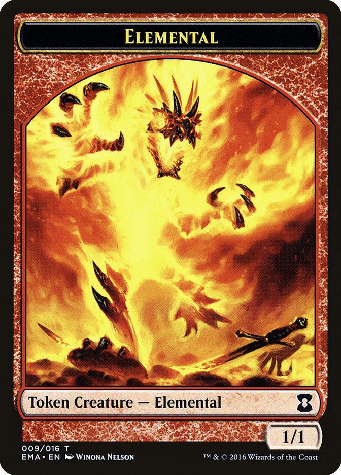 Elemental Token (009/016) [Eternal Masters Tokens] | Exor Games Truro