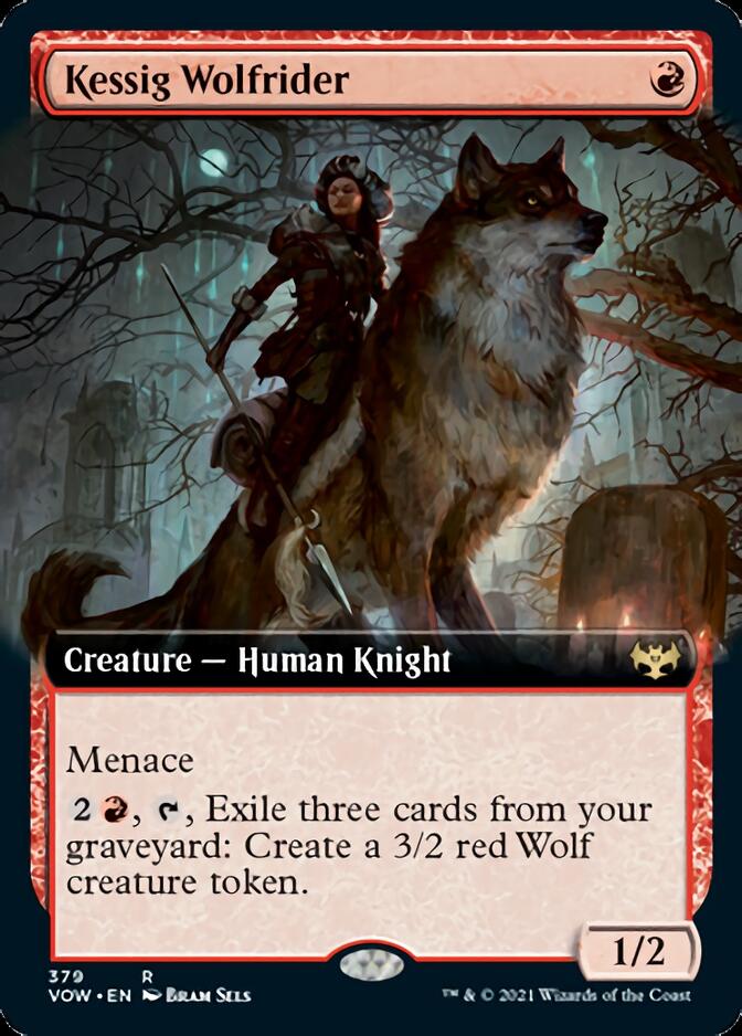 Kessig Wolfrider (Extended Art) [Innistrad: Crimson Vow] | Exor Games Truro