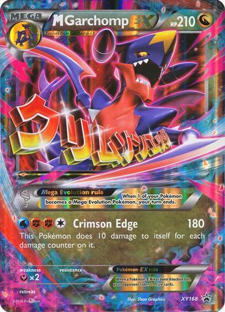 M Garchomp EX (XY168) (Jumbo Card) [XY: Black Star Promos] | Exor Games Truro