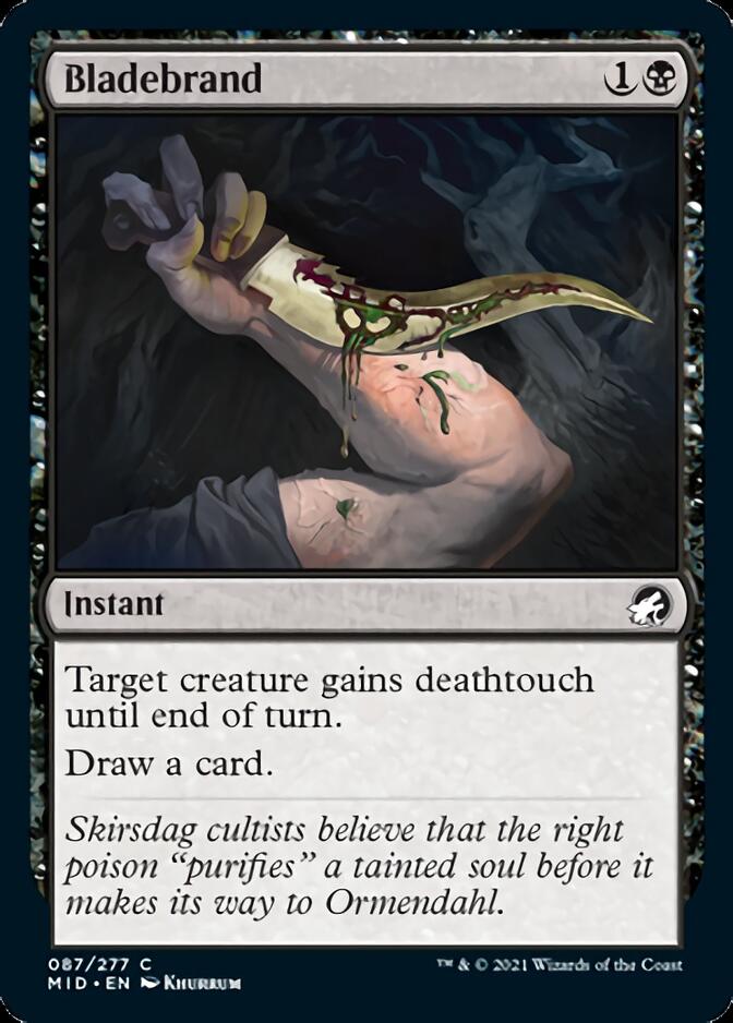 Bladebrand [Innistrad: Midnight Hunt] | Exor Games Truro