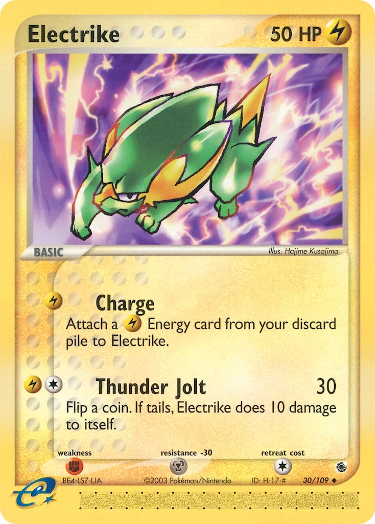 Electrike (30/109) [EX: Ruby & Sapphire] | Exor Games Truro