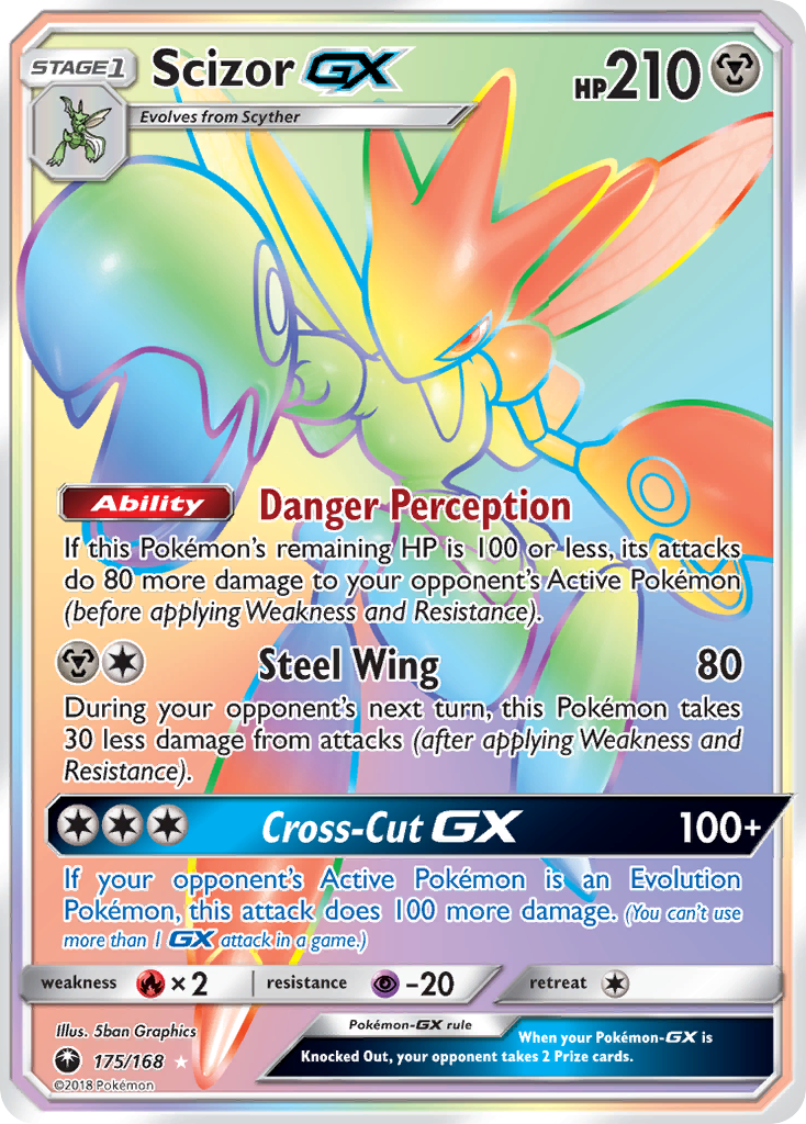 Scizor GX (175/168) [Sun & Moon: Celestial Storm] | Exor Games Truro