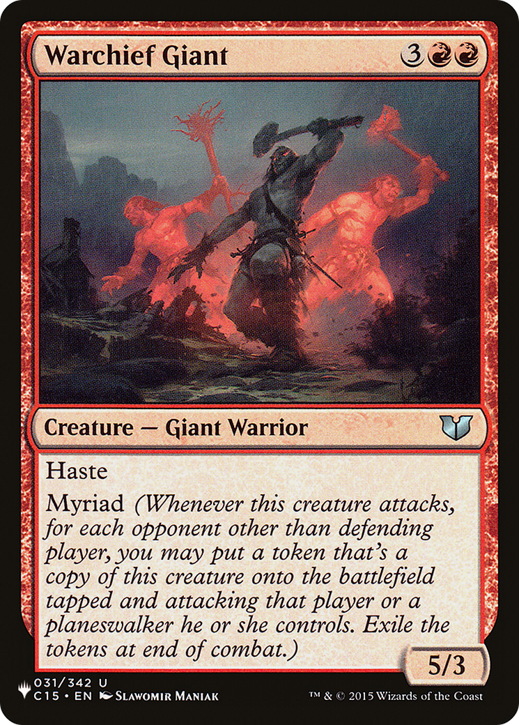 Warchief Giant [The List] | Exor Games Truro