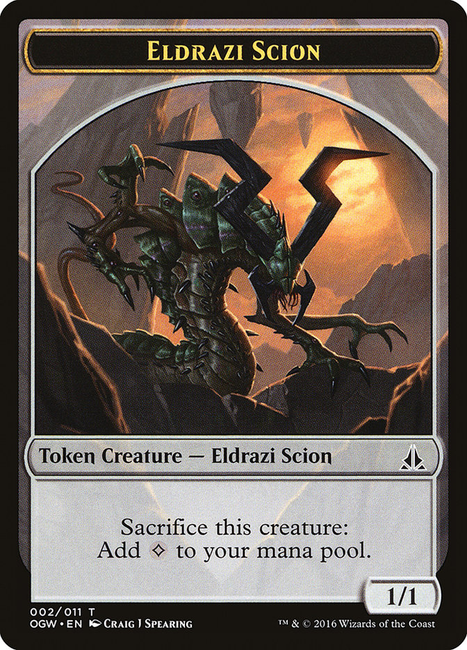 Eldrazi Scion Token (002/011) [Oath of the Gatewatch Tokens] | Exor Games Truro