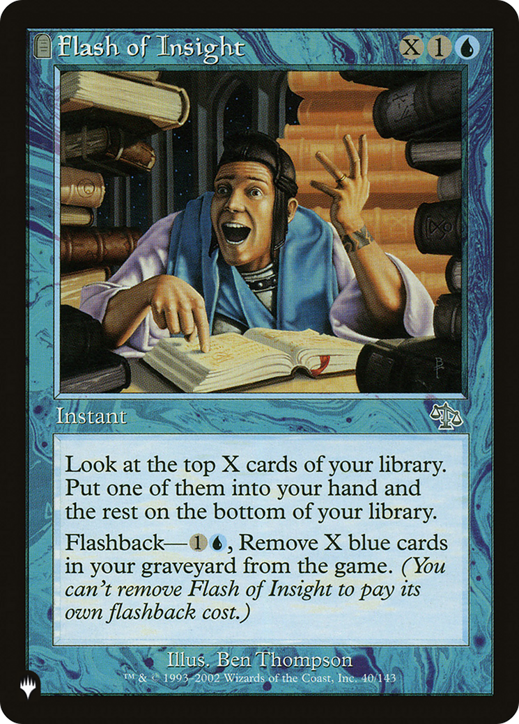 Flash of Insight [The List Reprints] | Exor Games Truro