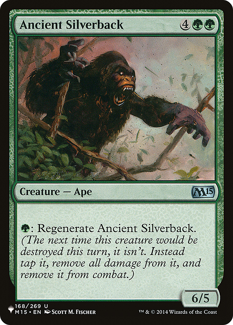 Ancient Silverback [The List Reprints] | Exor Games Truro