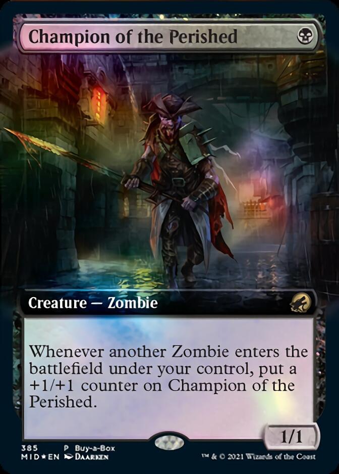 Champion of the Perished (Buy-A-Box) [Innistrad: Midnight Hunt] | Exor Games Truro