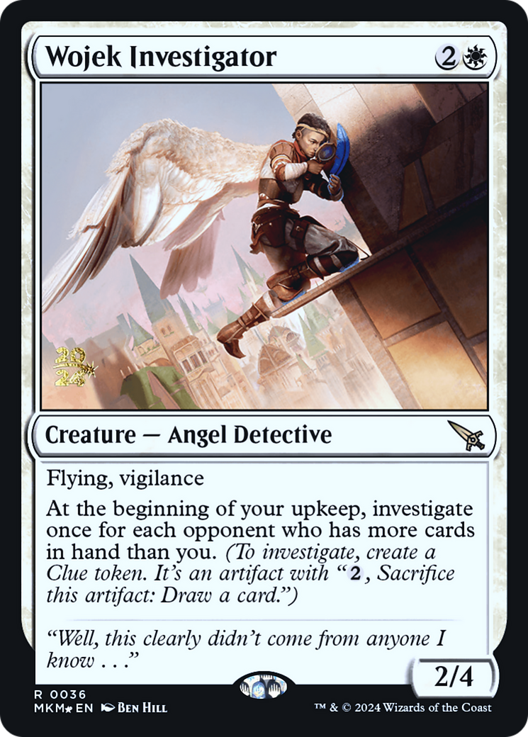 Wojek Investigator [Murders at Karlov Manor Prerelease Promos] | Exor Games Truro