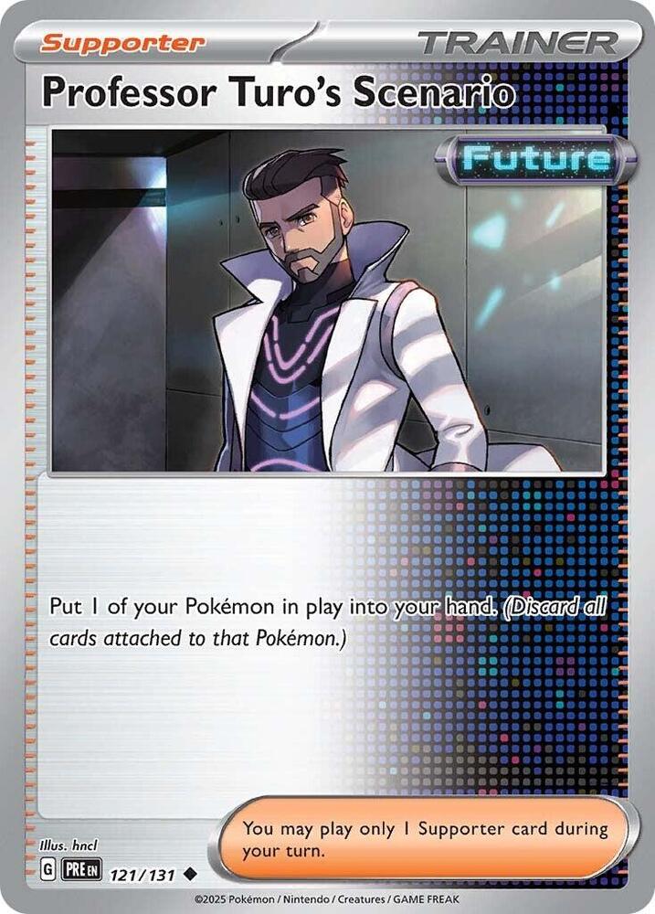 Professor Turo's Scenario (121/131) [Scarlet & Violet: Prismatic Evolutions] | Exor Games Truro