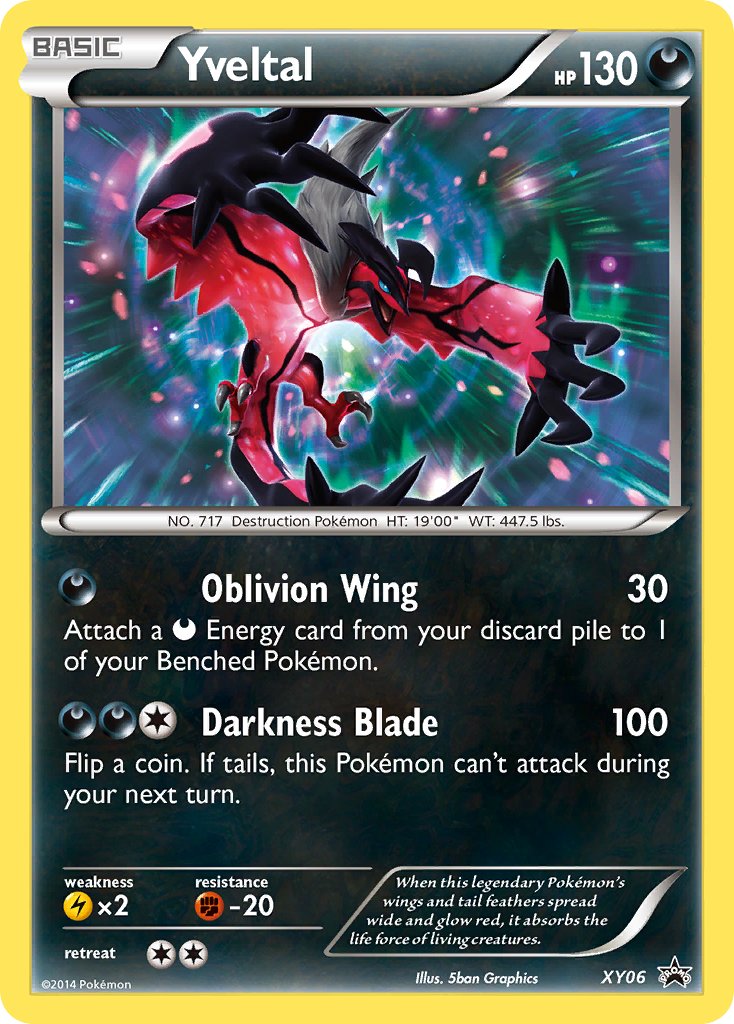 Yveltal (XY06) [XY: Black Star Promos] | Exor Games Truro