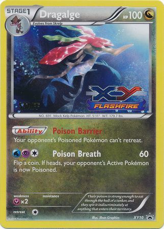 Dragalge (XY10) (Staff) [XY: Black Star Promos] | Exor Games Truro