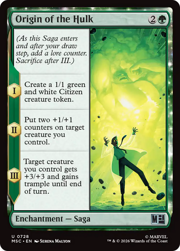 Origin of the Hulk [Marvel Super Heroes Commander] | Exor Games Truro