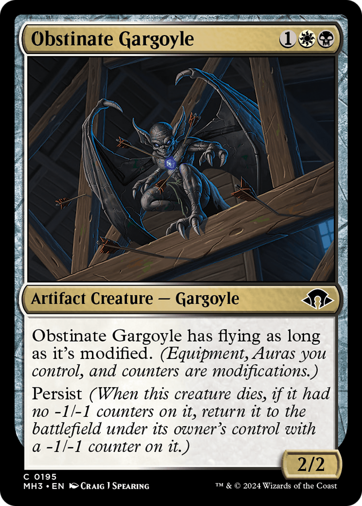 Obstinate Gargoyle [Modern Horizons 3] | Exor Games Truro