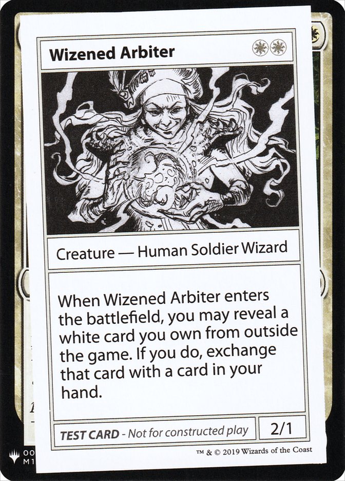 Wizened Arbiter [Mystery Booster Playtest Cards] | Exor Games Truro